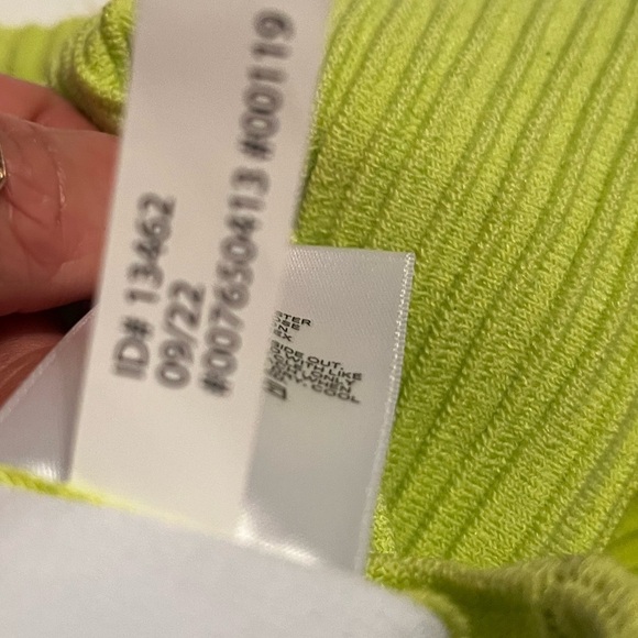 NWT Express pencil skirt lime green Sz Small Women - Picture 5 of 10